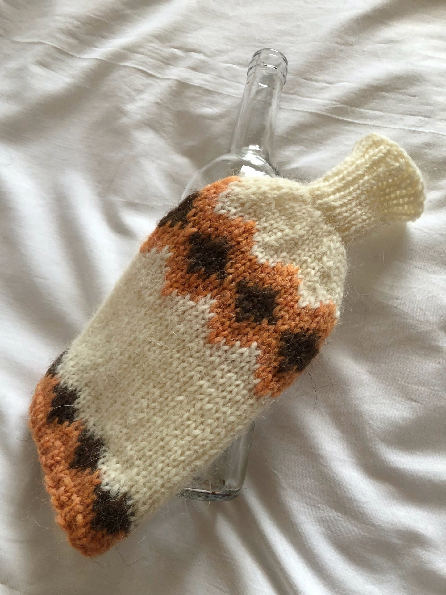 Wine sleeve, bottle sleeve, housewarming gift