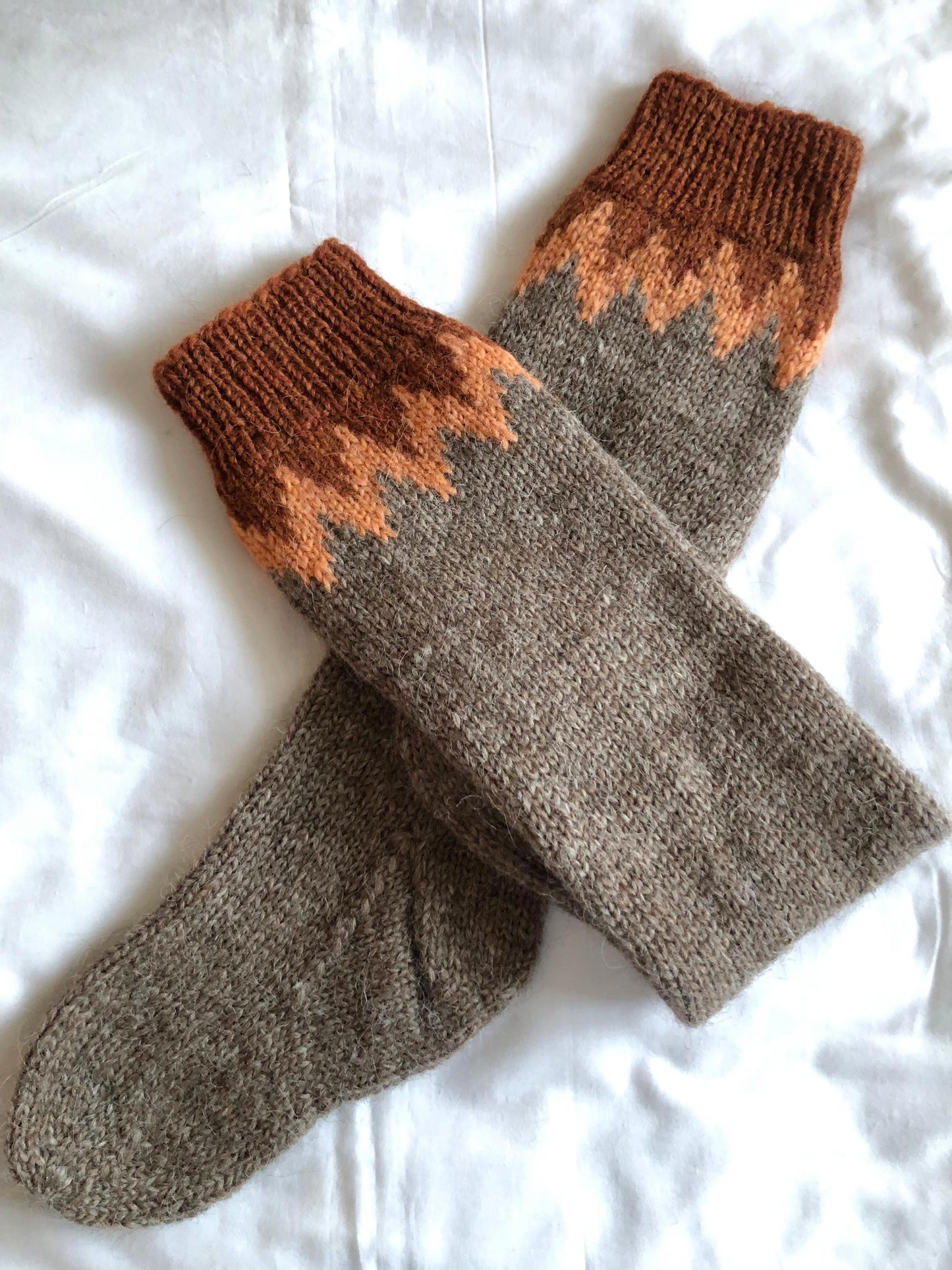 wool socks, un spun wool socks, sheep wool socks, lopasokkar