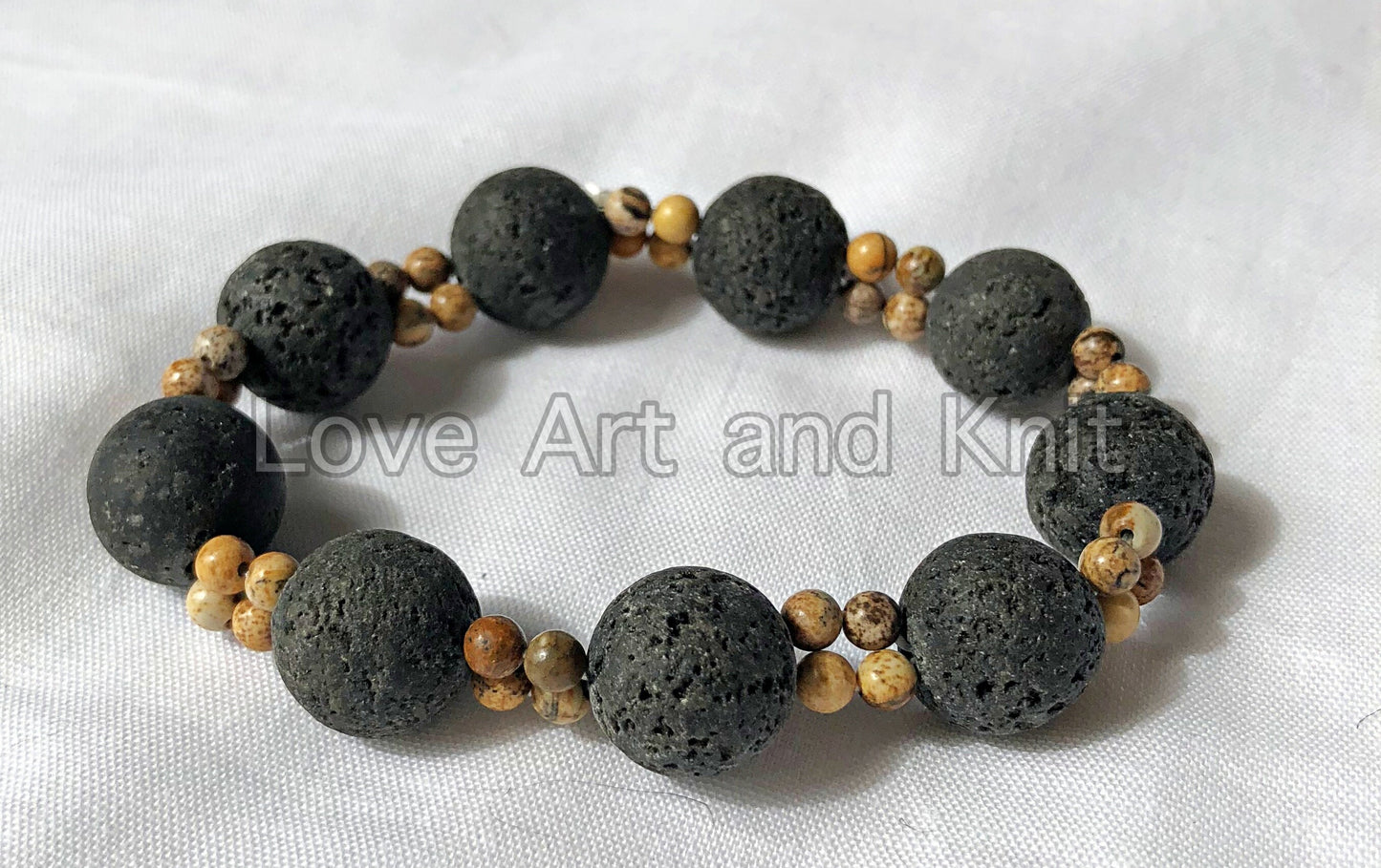 natural stones bracelet, lava stones bracelet