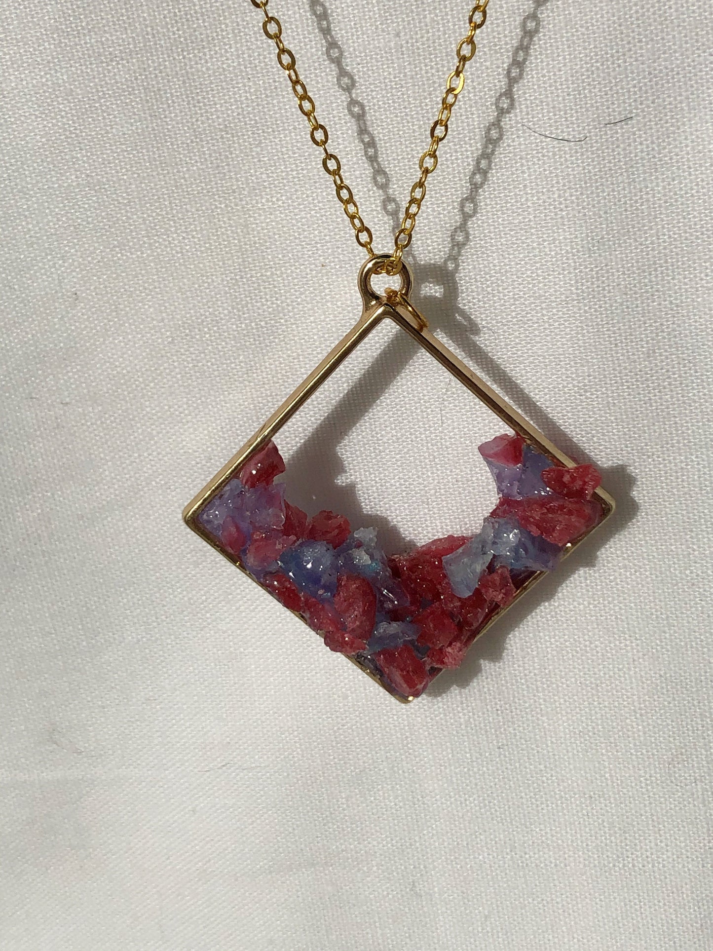 Necklace, pendant, unique jewellery, for her, gift for her, resin jewellery, resin stones, resin necklaces for women, for girlfriend