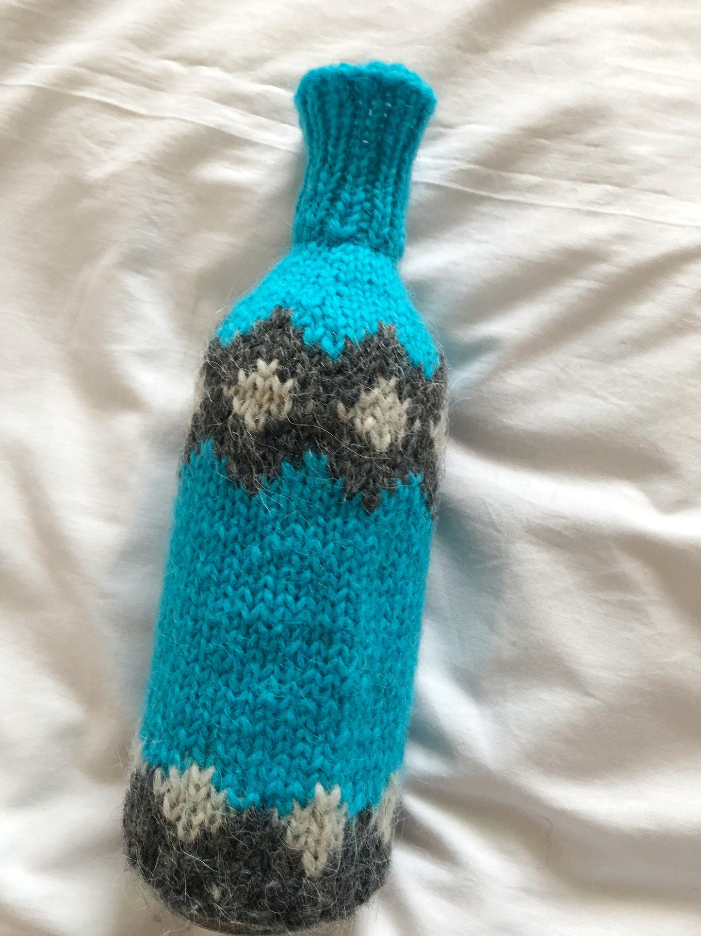 bottle sleeve, anniversary gift, table decoration