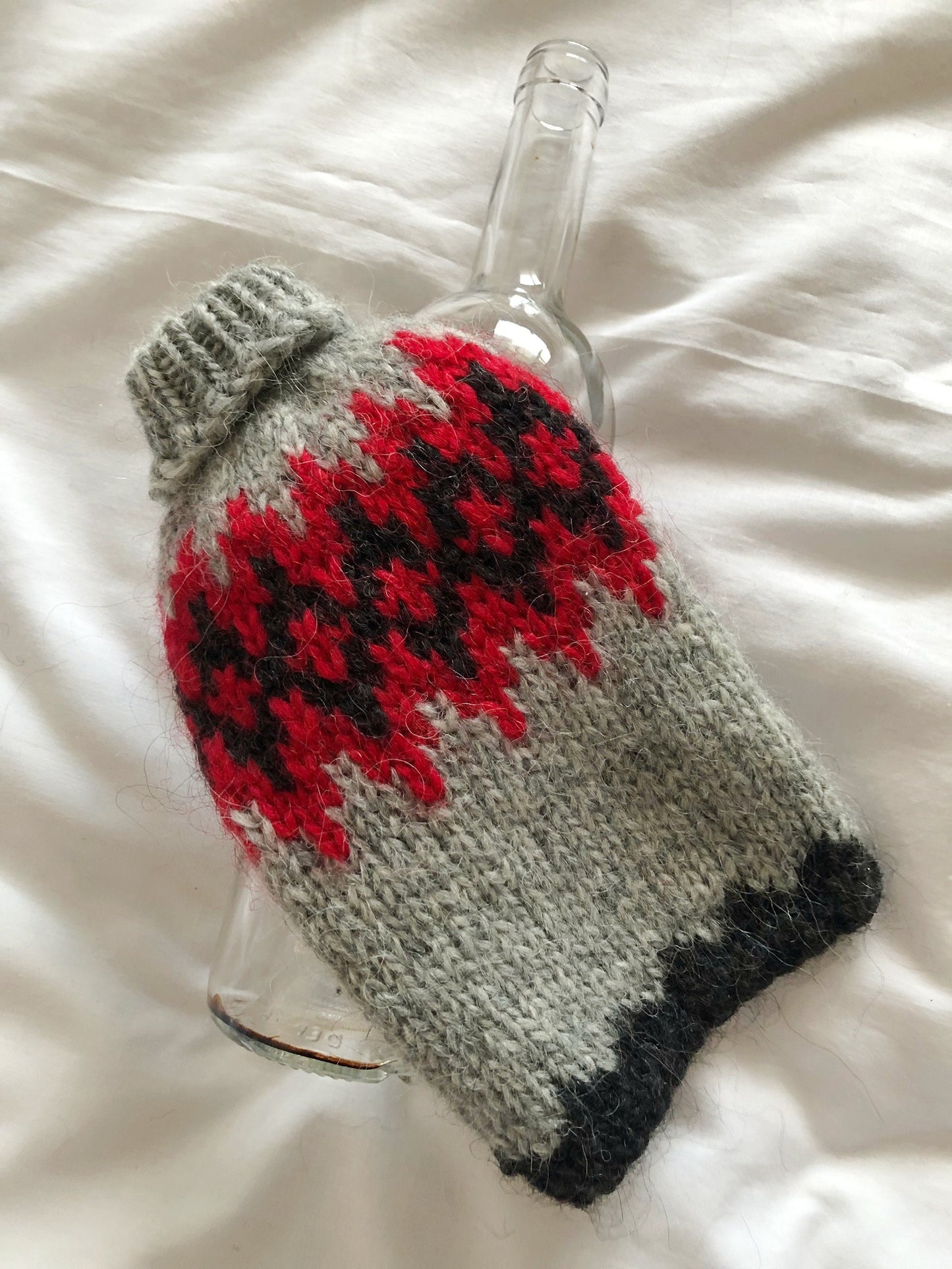 wine bottle cover, wine bottle sleeve