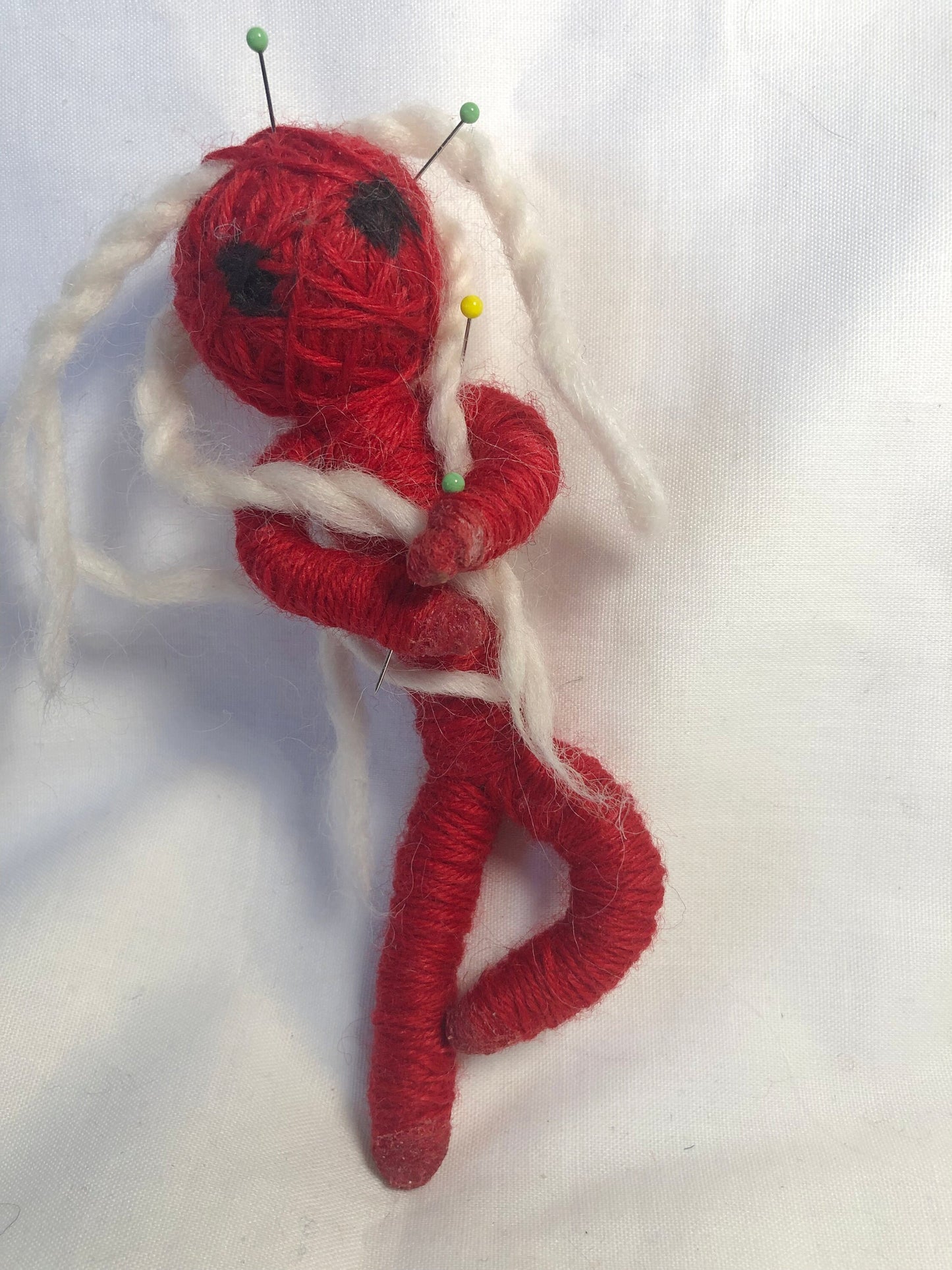 halloween decoration, voodoo doll pin