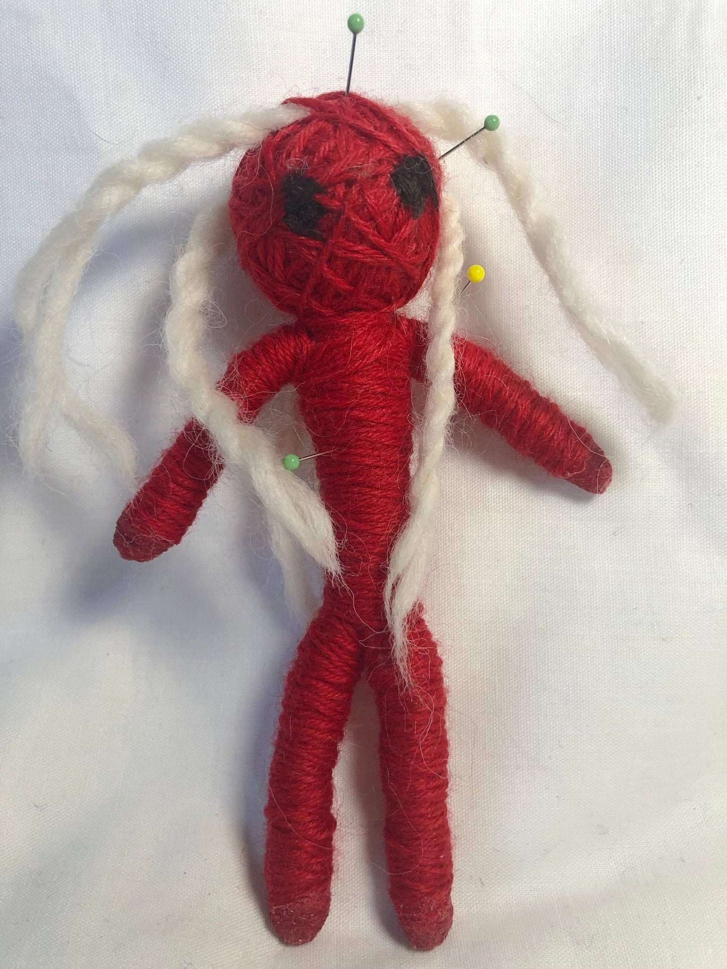 halloween decoration, voodoo doll pin