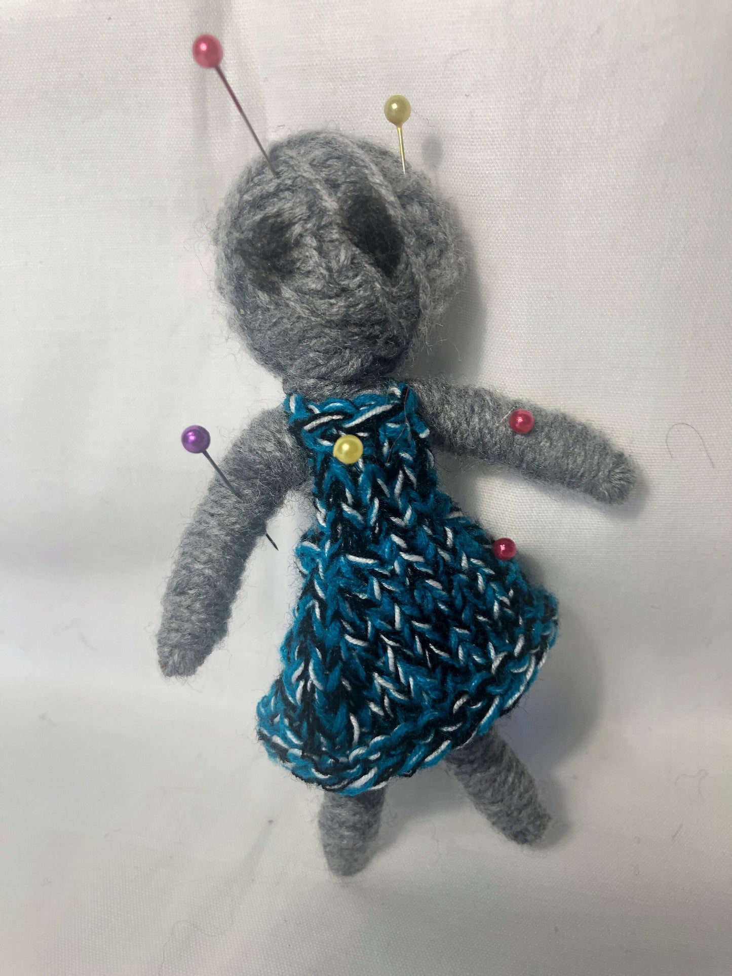 voodoo doll, halloween decoration, yarn doll