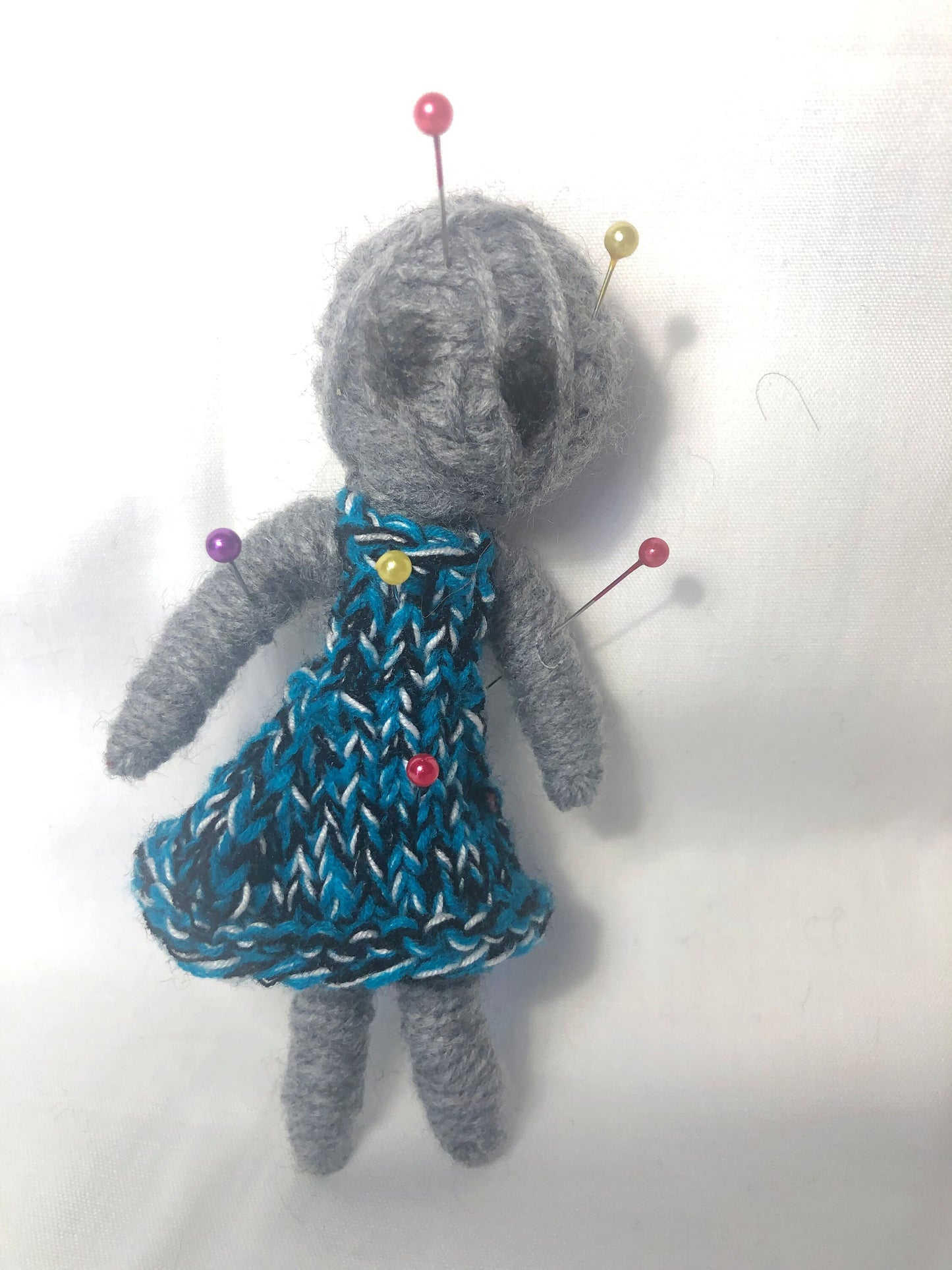 voodoo doll, halloween decoration, yarn doll