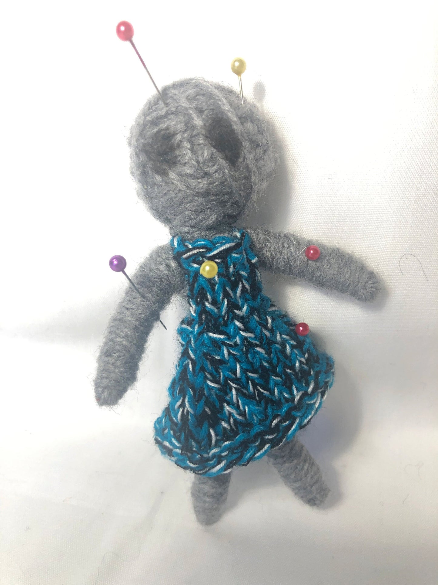 voodoo doll, halloween decoration, yarn doll