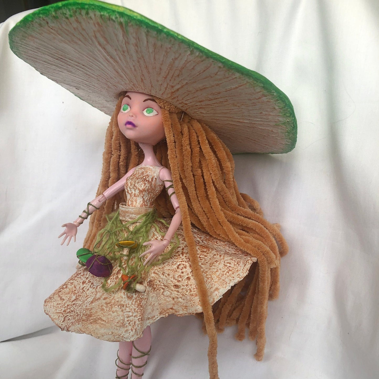 Monster High repainted doll, Art doll, figurine
