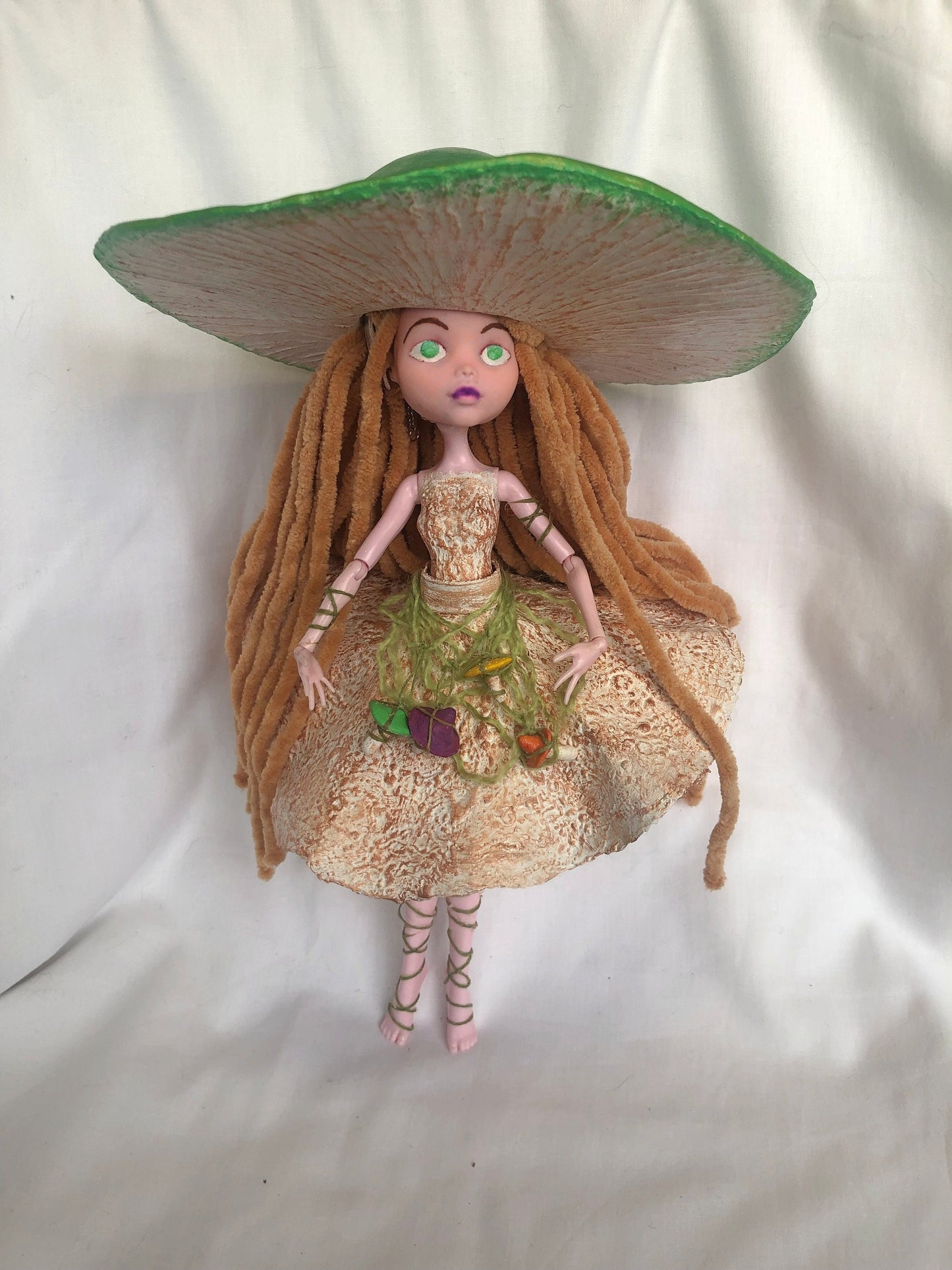 Monster High repainted doll, Art doll, figurine