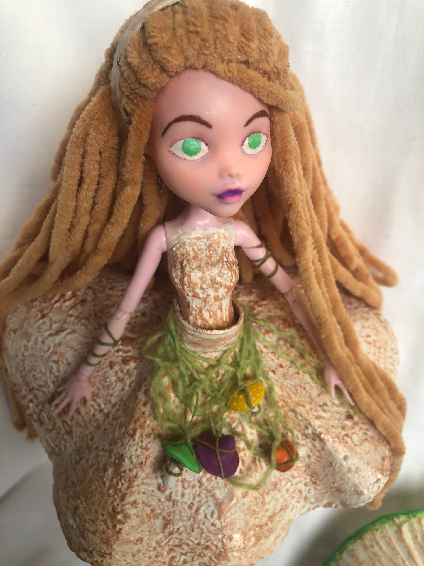 Monster High repainted doll, Art doll, figurine
