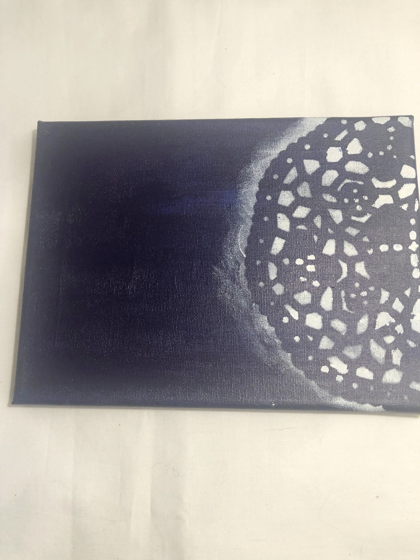 galaxy painting, canvas acrylic painting