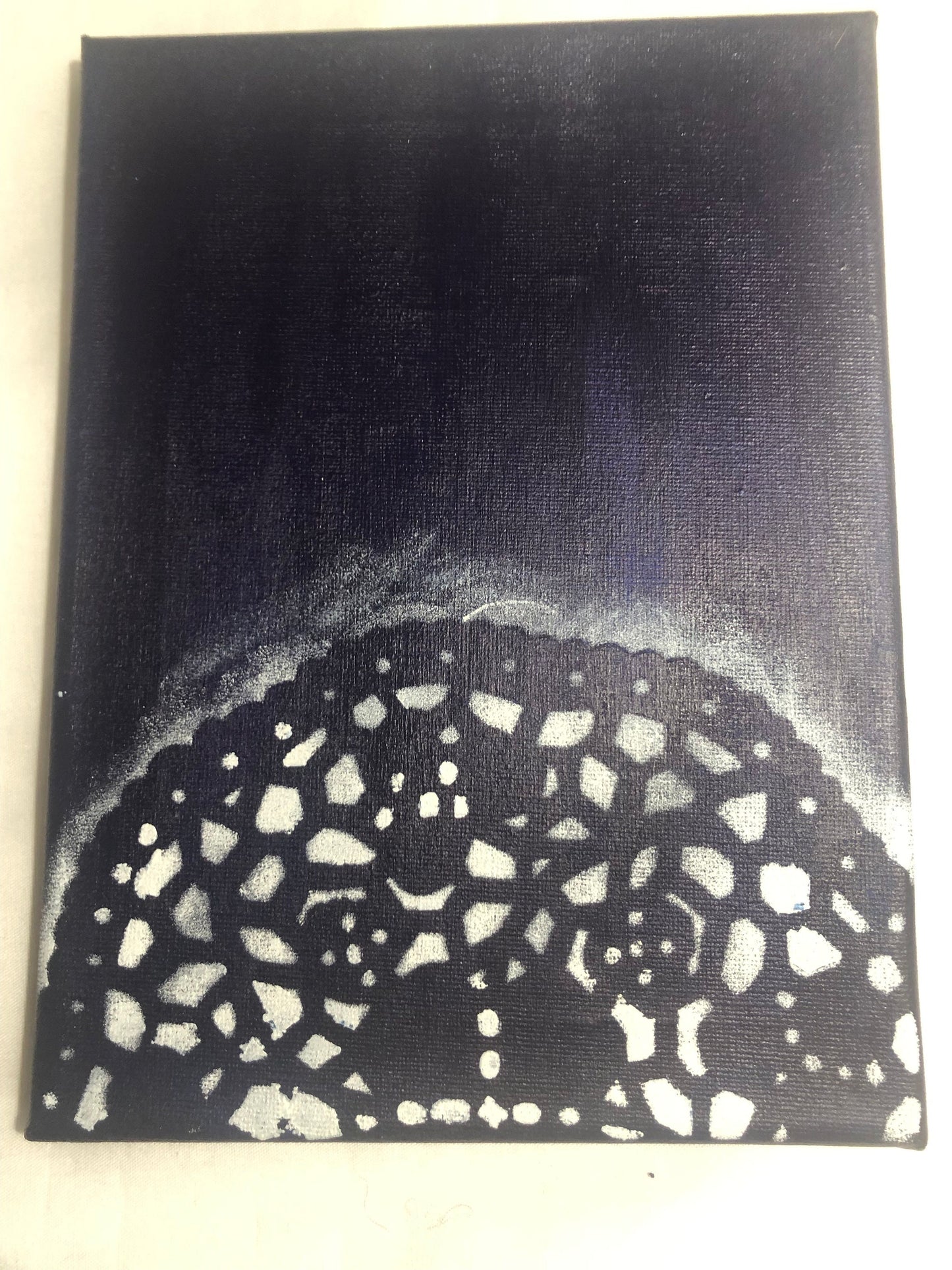 galaxy painting, canvas acrylic painting