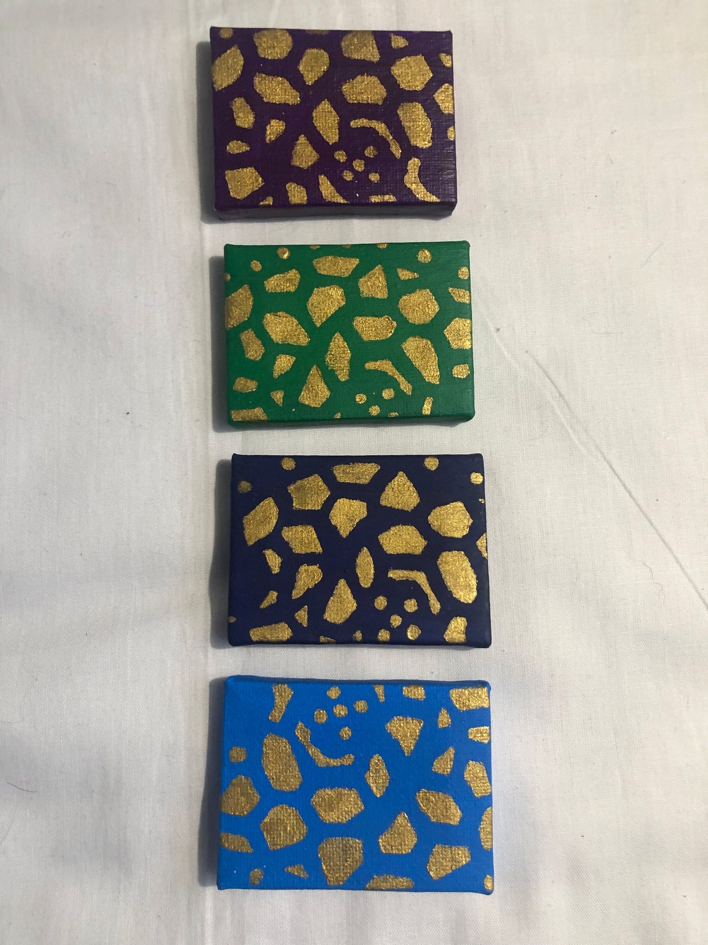 mini acrylic painting, small space painting