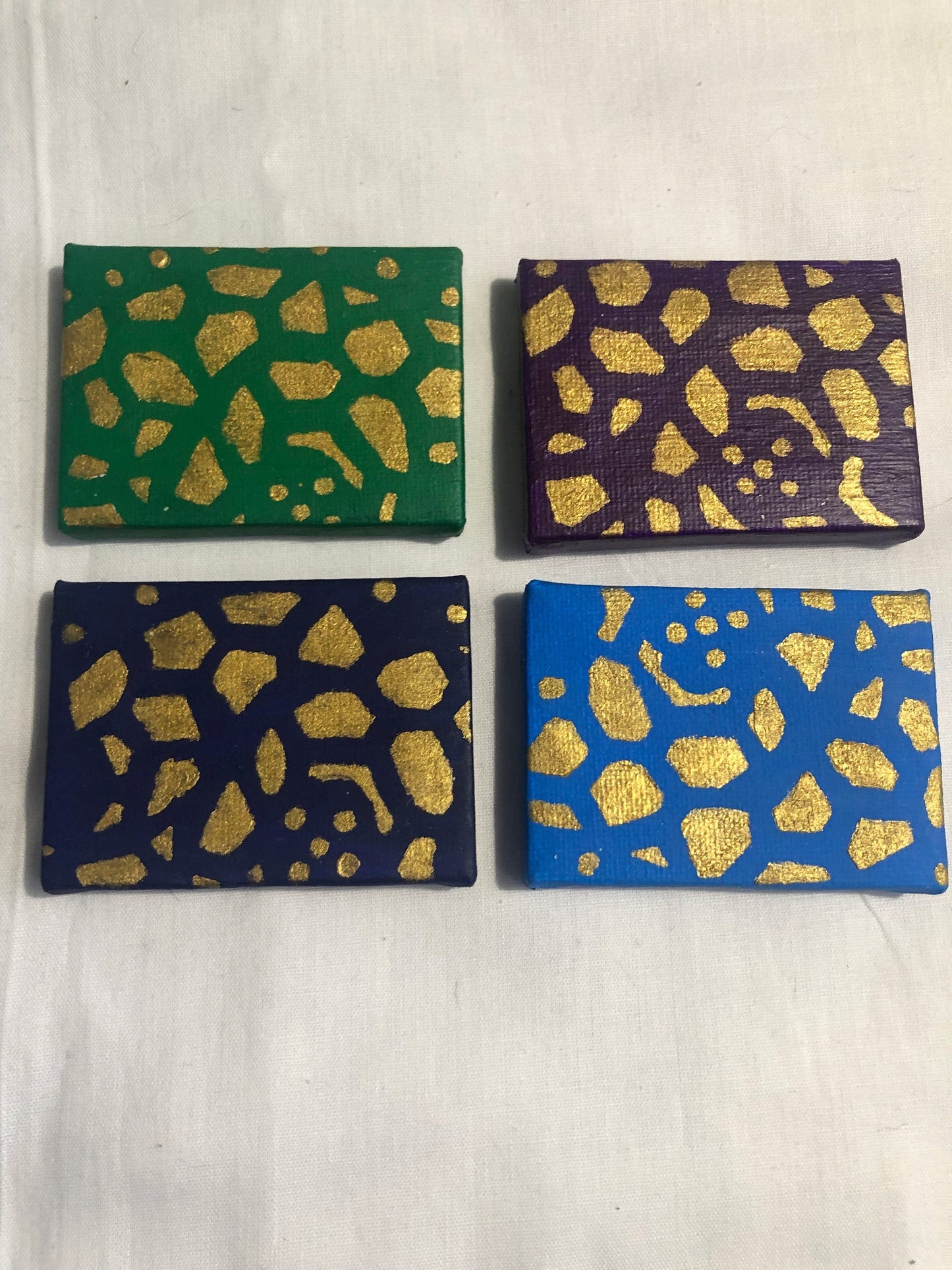 mini acrylic painting, small space painting
