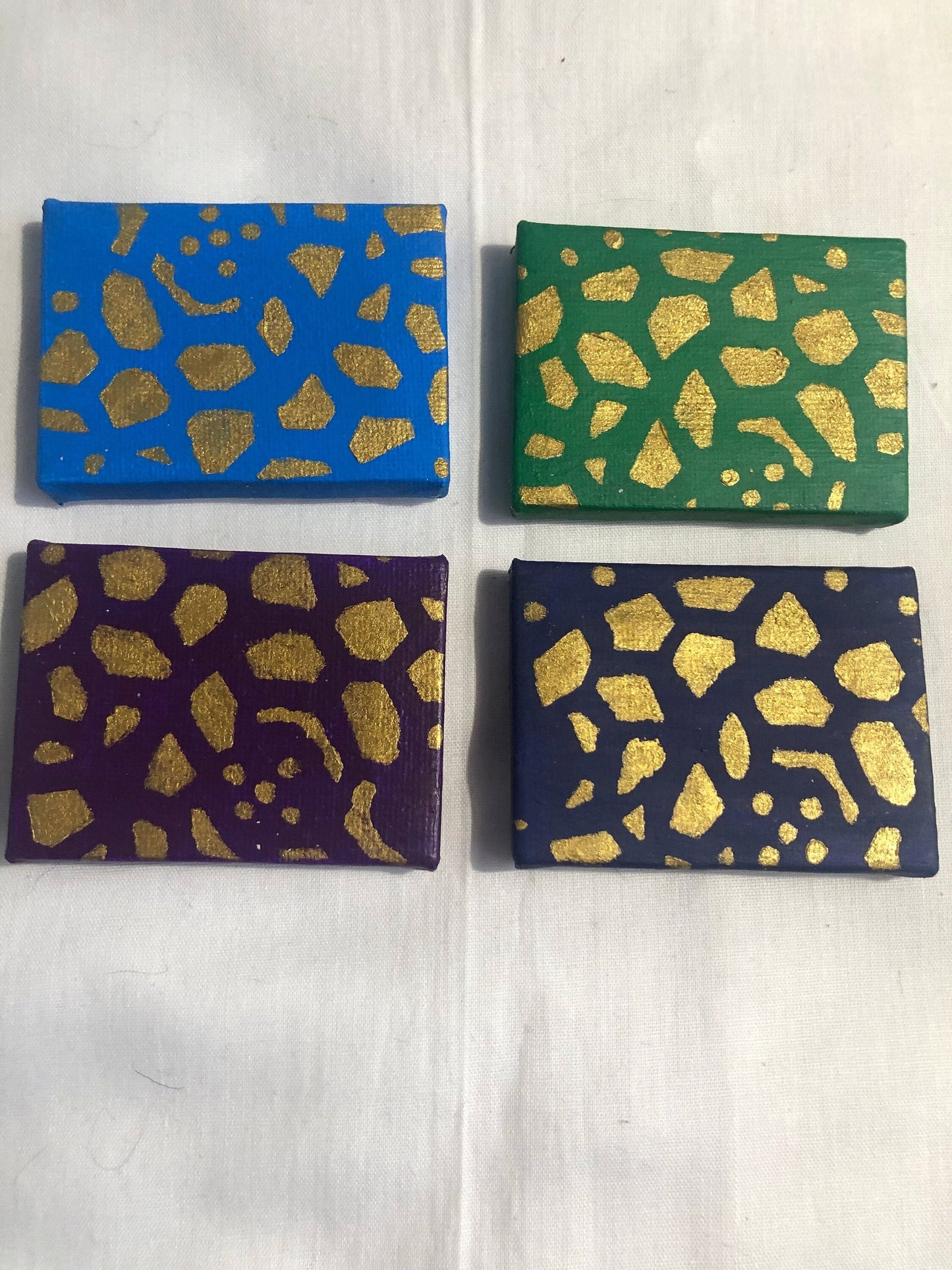 mini acrylic painting, small space painting