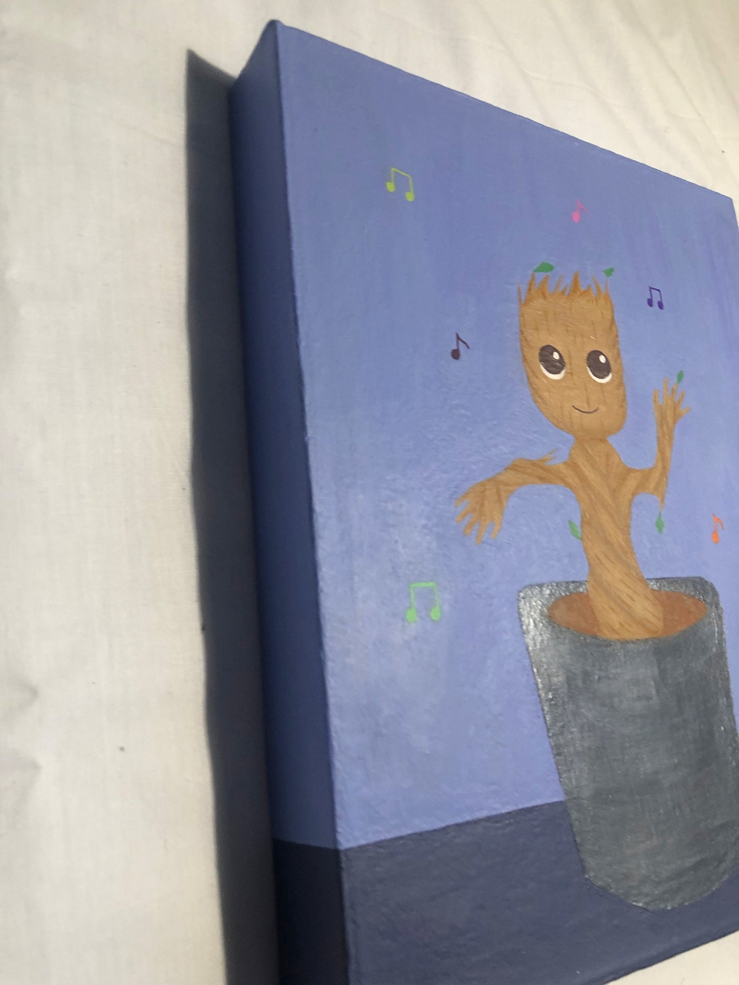 canvas, art, acrylic, painting, original, size 24-30cm, groot, wall decor, wall hanging, nursery,