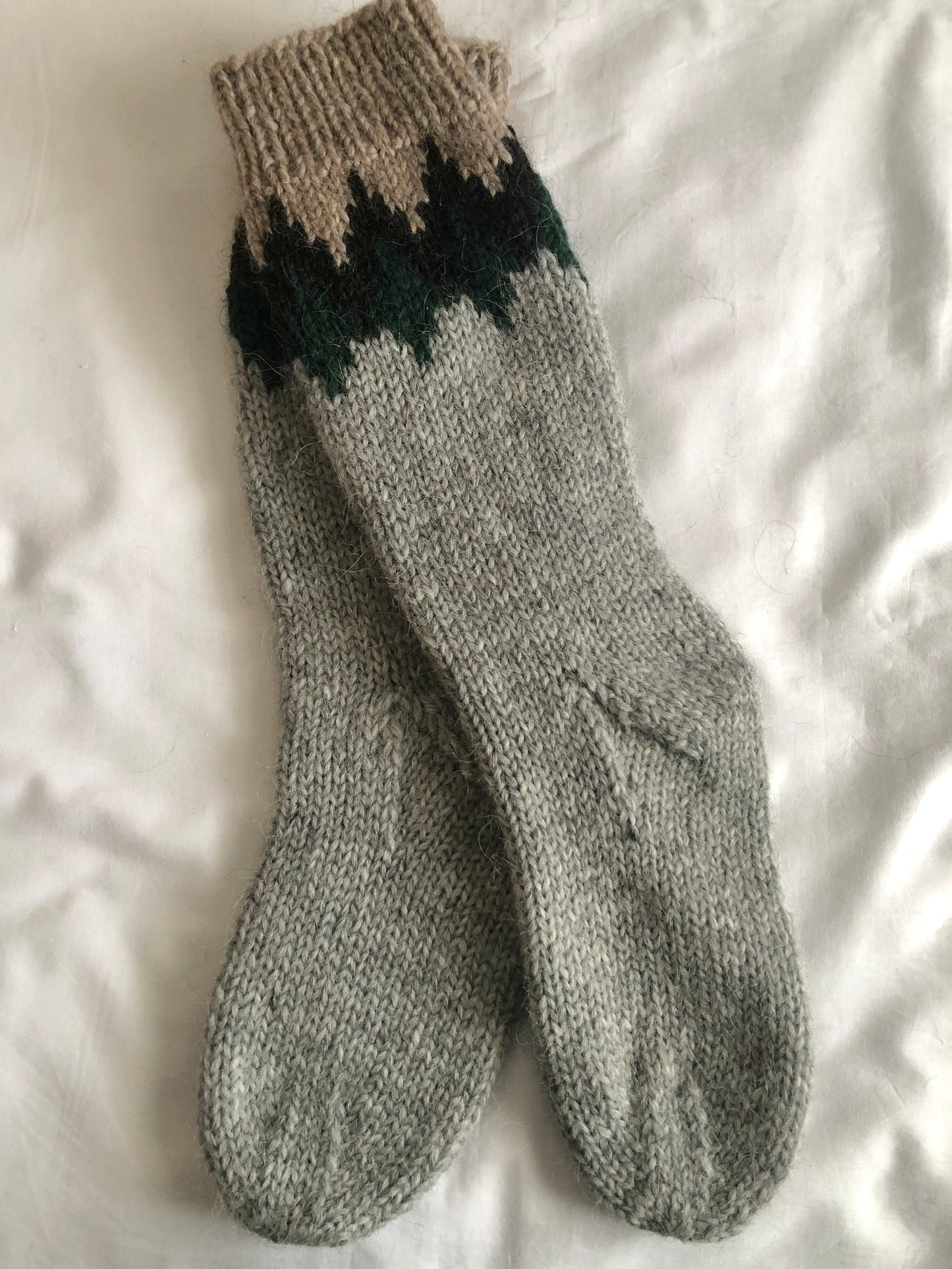 Icelandic high wool socks, lopasokkar, wool socks