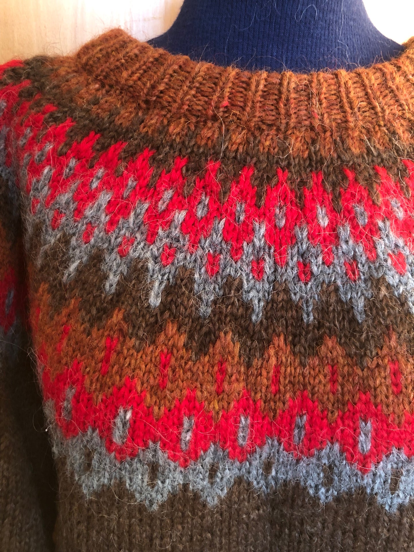 Icelandic jumper/sweater, traditional Icelandic wool sweater