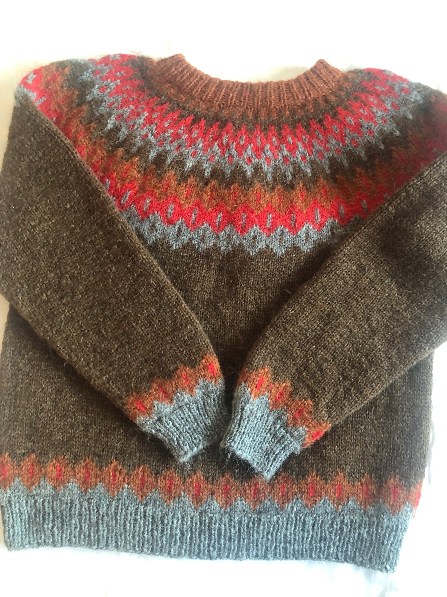 Icelandic jumper/sweater, traditional Icelandic wool sweater