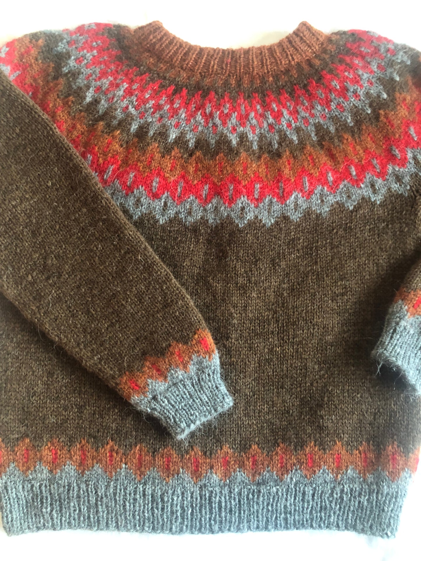 Icelandic jumper/sweater, traditional Icelandic wool sweater