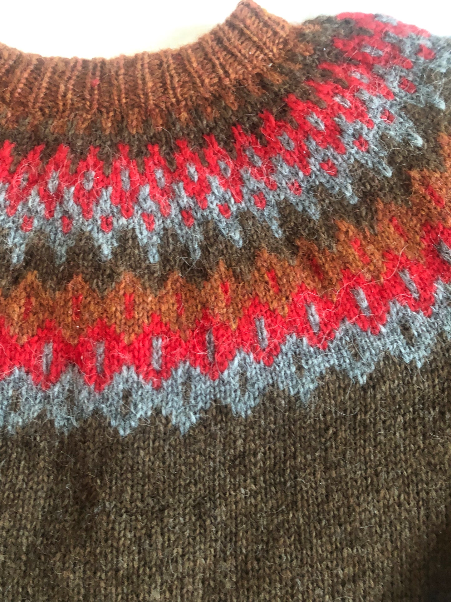 Icelandic jumper/sweater, traditional Icelandic wool sweater