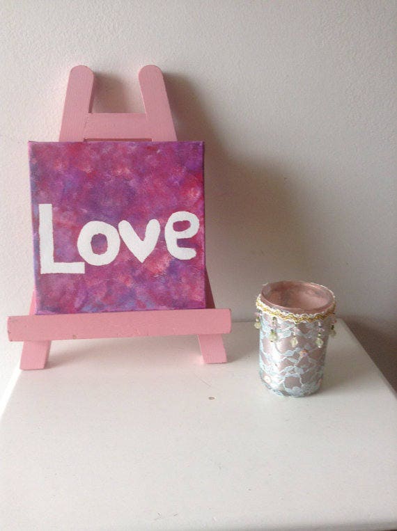 love painting, nursery decoration