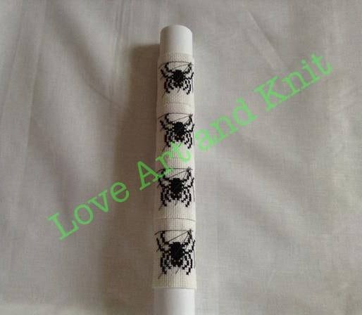 Halloween napkins rings, black spider napkin rings