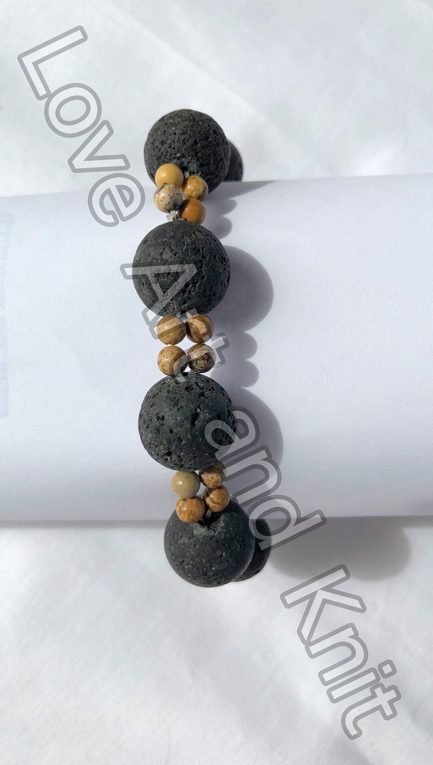 natural stones bracelet, lava stones bracelet