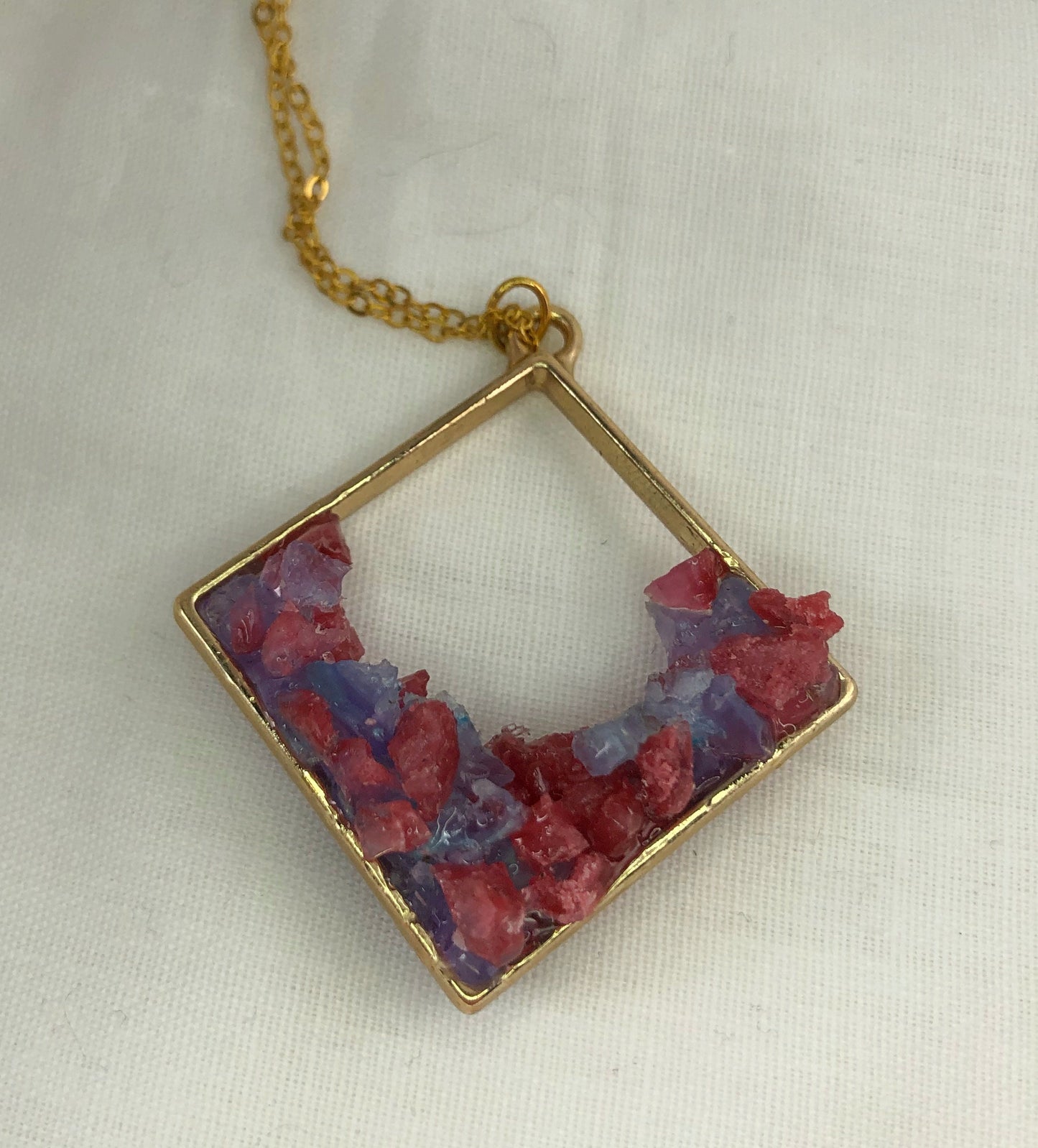 Necklace, pendant, unique jewellery, for her, gift for her, resin jewellery, resin stones, resin necklaces for women,  for girlfriend