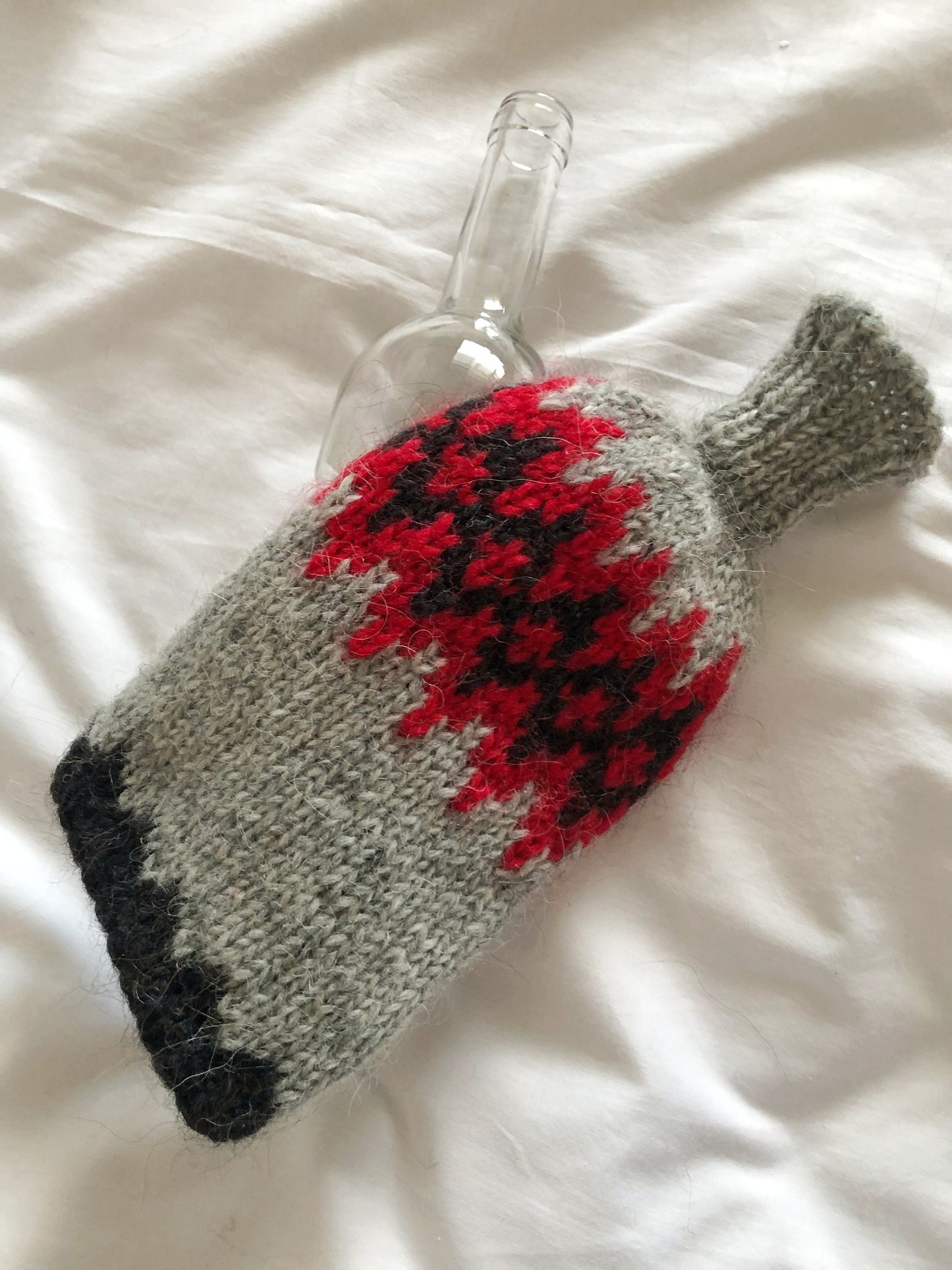 wine bottle cover, wine bottle sleeve