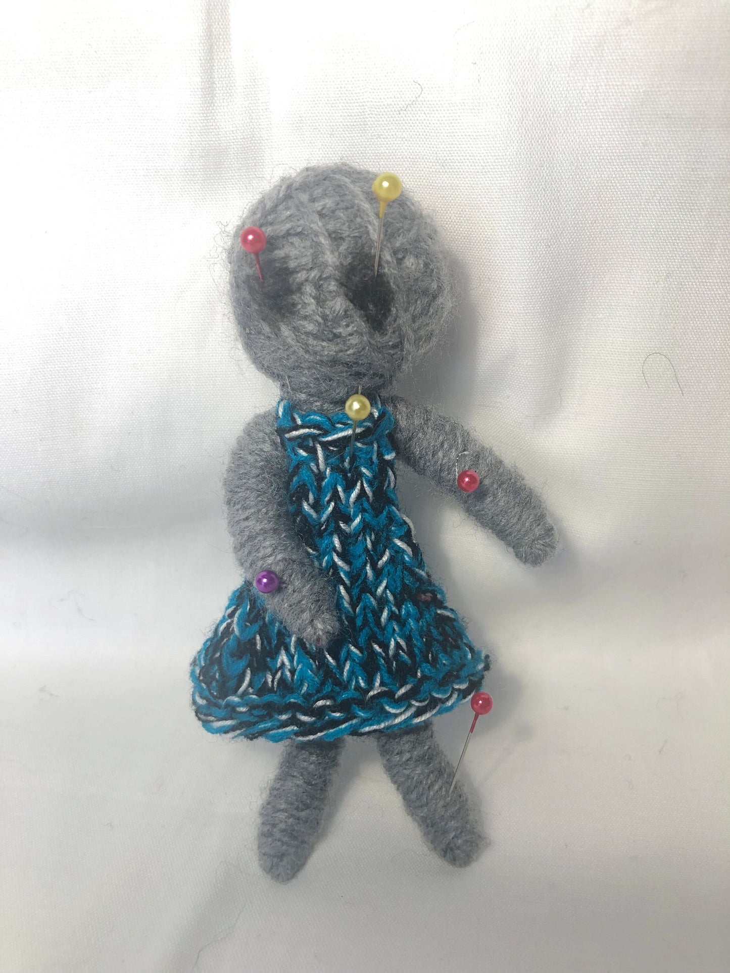 voodoo doll, halloween decoration, yarn doll