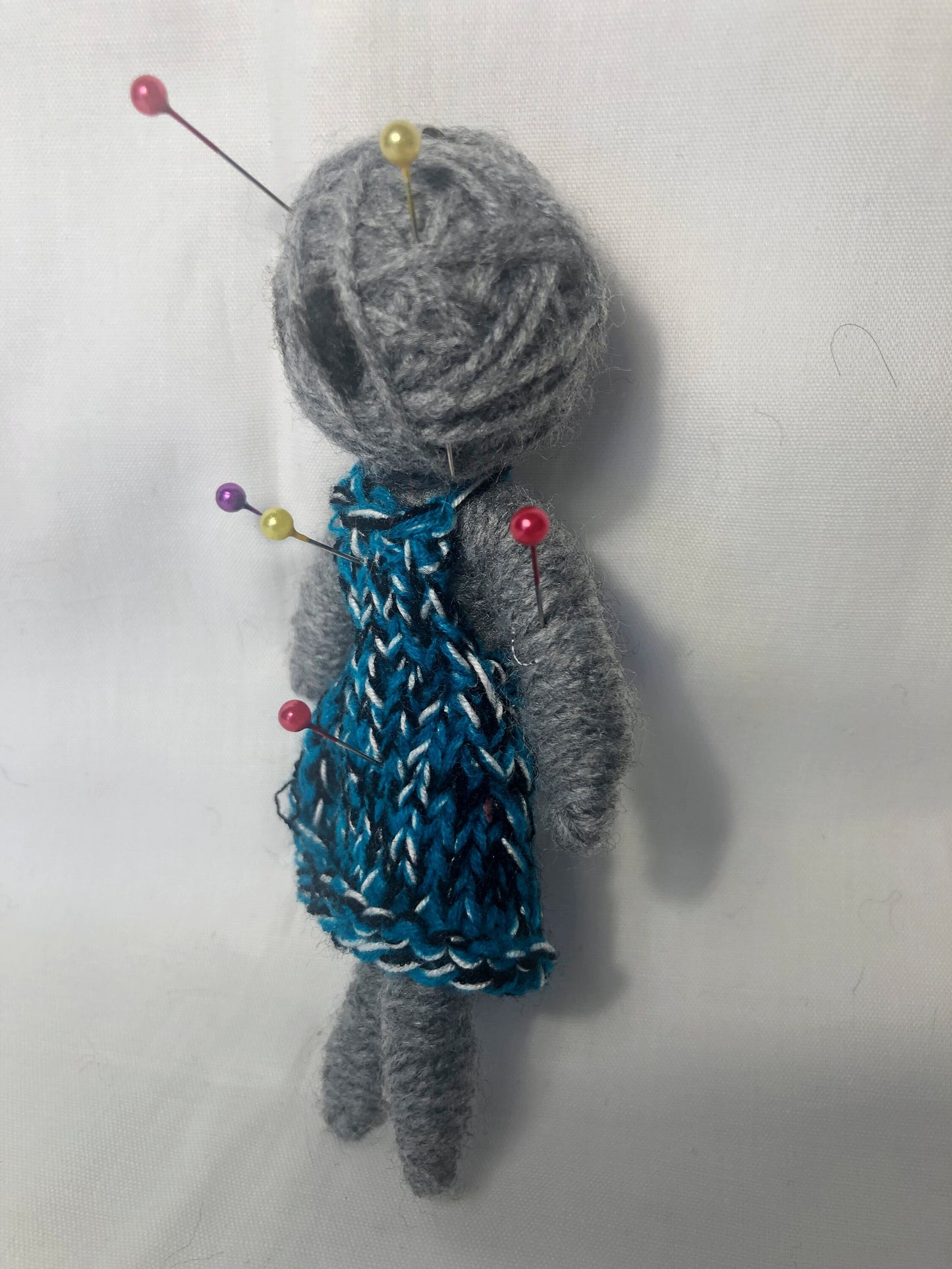 voodoo doll, halloween decoration, yarn doll