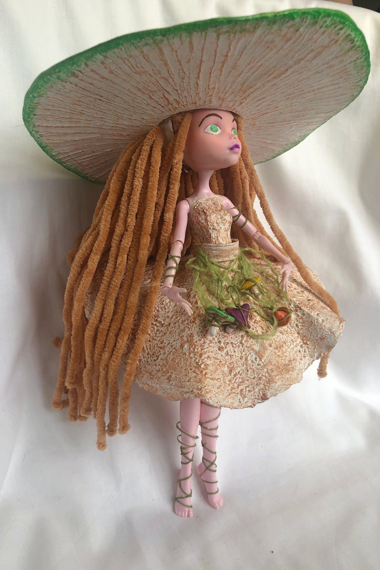 Monster High repainted doll, Art doll, figurine